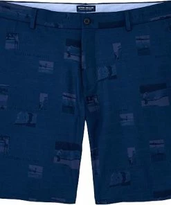 Peter Millar Crown Crafted Surge Performance Novelty Print Golf Shorts -Cheap Accessories Store MF22XB12 NAV
