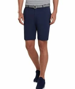 Peter Millar Crown Crafted Stealth Performance Stretch Golf Shorts - Tour Fit -Cheap Accessories Store MS20EB501 NVY life4 2