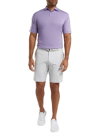 Peter Millar Featherweight Melange Golf Shirts 6 Peter Millar Featherweight Melange Golf Shirts - Image 6