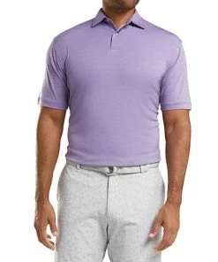 Peter Millar Featherweight Melange Golf Shirts 9 Peter Millar Featherweight Melange Golf Shirts -Cheap Accessories Store MS20EK90S PLMST life2