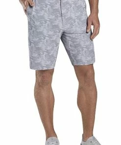 Peter Millar Shackleford Camo Performance Hybrid Golf Shorts -Cheap Accessories Store MS21EP04 GALE ALT A CF