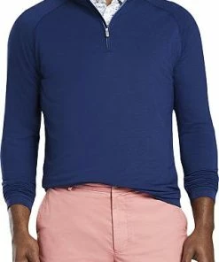 Peter Millar Dri-Release Natural Touch Quarter-Zip Golf Pullovers