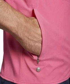 Peter Millar Crown Crafted Flex Adapt Half-Zip Golf Vests - Tour Fit -Cheap Accessories Store MS22EZ502 BGNA ALT D