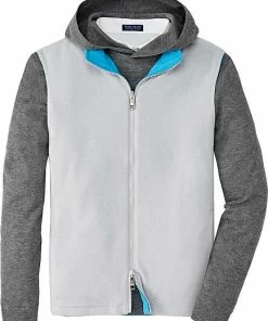 Peter Millar Crown Crafted Thermal Block Reversible Golf Vests -Cheap Accessories Store MS22EZ504 INFTY 2