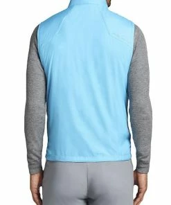 Peter Millar Crown Crafted Thermal Block Reversible Golf Vests -Cheap Accessories Store MS22EZ504 INFTY ALT B CF