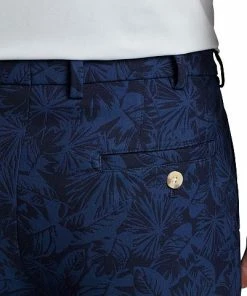 Peter Millar Salem Frondescence Performance Golf Shorts -Cheap Accessories Store MS23EB86 NAV ALT Z