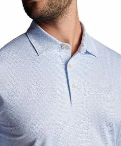 Peter Millar Hardtop Haven Performance Jersey Golf Shirts 11 Peter Millar Hardtop Haven Performance Jersey Golf Shirts -Cheap Accessories Store MS23EK10S WHT ALT Z