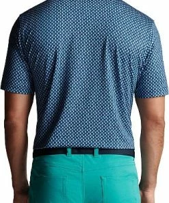 Peter Millar Piña Skullada Performance Jersey Golf Shirts -Cheap Accessories Store MS23EK23S NAV ALT B CF