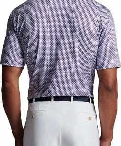 Peter Millar Piña Skullada Performance Jersey Golf Shirts -Cheap Accessories Store MS23EK23S WHVP ALT B CF