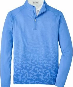 Peter Millar Perth Dip Dye Camo Performance Quarter-Zip Golf Pullovers 7 Peter Millar Perth Dip Dye Camo Performance Quarter-Zip Golf Pullovers -Cheap Accessories Store MS23EK40F MRTM front