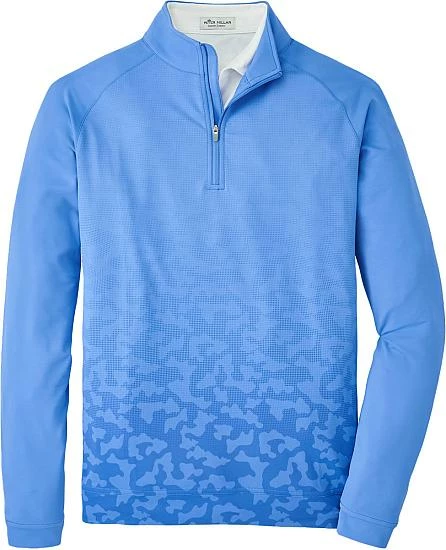 Peter Millar Perth Dip Dye Camo Performance Quarter-Zip Golf Pullovers 4 Peter Millar Perth Dip Dye Camo Performance Quarter-Zip Golf Pullovers - Image 4