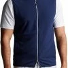 Peter Millar Thermal Flow Micro Fleece Full-Zip Golf Vests