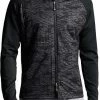 Peter Millar Merge Elite Hybrid Full-Zip Golf Jackets - Black Camo
