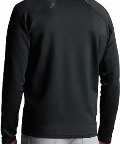 Peter Millar Merge Elite Hybrid Full-Zip Golf Jackets - Black Camo -Cheap Accessories Store MS23EZ45A BLK ALT B CF