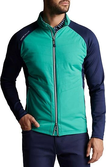 Peter Millar Merge Elite Hybrid Full-Zip Golf Jackets 1 Peter Millar Merge Elite Hybrid Full-Zip Golf Jackets