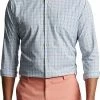 Peter Millar Irving Performance Twill Sport Woven Button-Downs