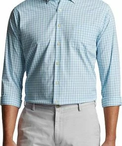 Peter Millar Daventry Performance Twill Sport Woven Button-Downs