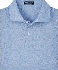 Peter Millar Crown Crafted Amos Performance Jersey Golf Shirts - Tour Fit 10 Peter Millar Crown Crafted Amos Performance Jersey Golf Shirts - Tour Fit -Cheap Accessories Store MS23XK17E CHABL folded