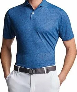 Peter Millar Crown Crafted Amos Performance Jersey Golf Shirts - Tour Fit 11 Peter Millar Crown Crafted Amos Performance Jersey Golf Shirts - Tour Fit -Cheap Accessories Store MS23XK17E NAV ALT A CF