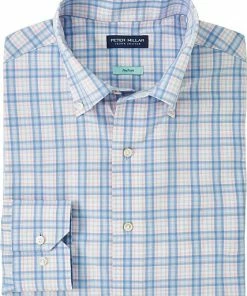 Peter Millar Crown Crafted Bakers Performance Poplin Sport Button-Downs 7 Peter Millar Crown Crafted Bakers Performance Poplin Sport Button-Downs -Cheap Accessories Store MS23XW53LTDP CHABL