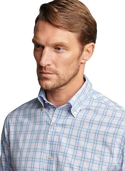 Peter Millar Crown Crafted Bakers Performance Poplin Sport Button-Downs 3 Peter Millar Crown Crafted Bakers Performance Poplin Sport Button-Downs - Image 3