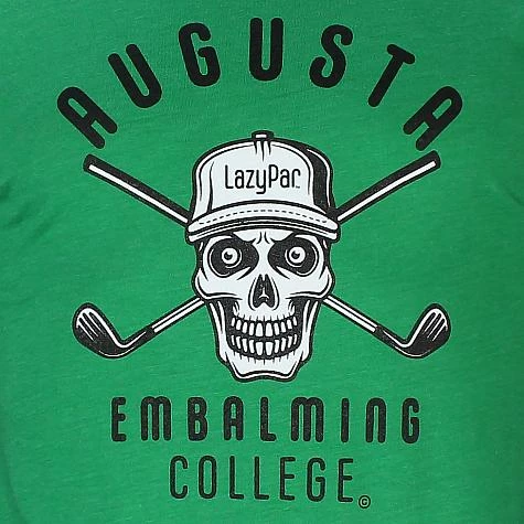 LazyPar Augusta Embalming College Casual T-Shirts - ON SALE 2 LazyPar Augusta Embalming College Casual T-Shirts - ON SALE - Image 2