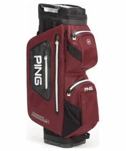 Ping Pioneer Monsoon 201 Cart Bag Mulberry Black