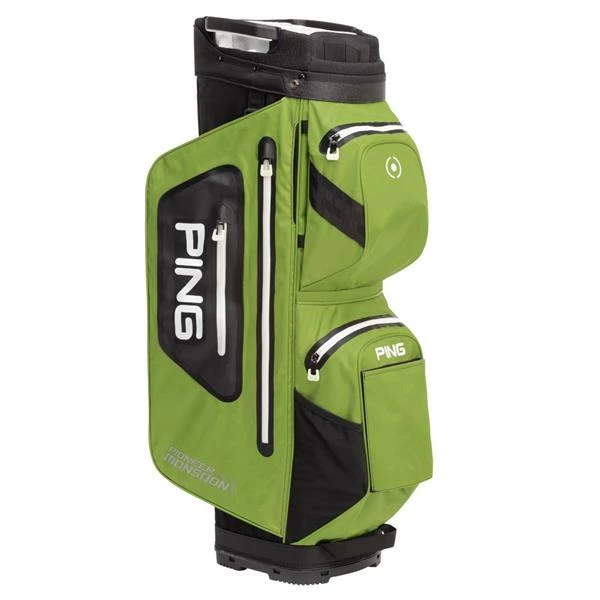 Ping Pioneer Monsoon 201 Cart Bag Olive Black 1 Ping Pioneer Monsoon 201 Cart Bag Olive Black