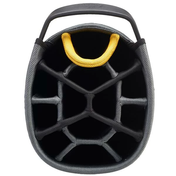 PowaKaddy Dri-Tech Cart Bag Gunmetal Yellow 22 2 PowaKaddy Dri-Tech Cart Bag Gunmetal Yellow 22 - Image 2