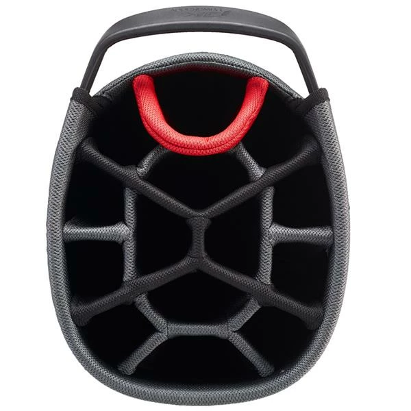 PowaKaddy Dri-Tech Cart Bag Gunmetal Red 22 2 PowaKaddy Dri-Tech Cart Bag Gunmetal Red 22 - Image 2