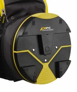 PowaKaddy X-Lite Bag Black/Titanium /Yellow -Cheap Accessories Store PowaKaddy Cart Bag Base X Lite Yellow