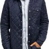Criquet Quilted Button-Down Golf Jackets
