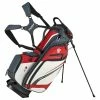 Cleveland Saturday Stand Bag - Red/White/Charcoal