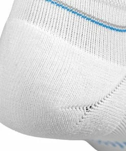 VOXX Stasis Athletic No Show Golf Socks - Single Pairs -Cheap Accessories Store S006100 WHT heel detail