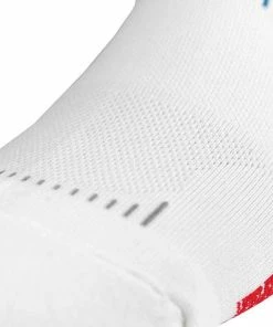 VOXX Stasis Athletic No Show Golf Socks - Single Pairs -Cheap Accessories Store S006100 WHT vent detail