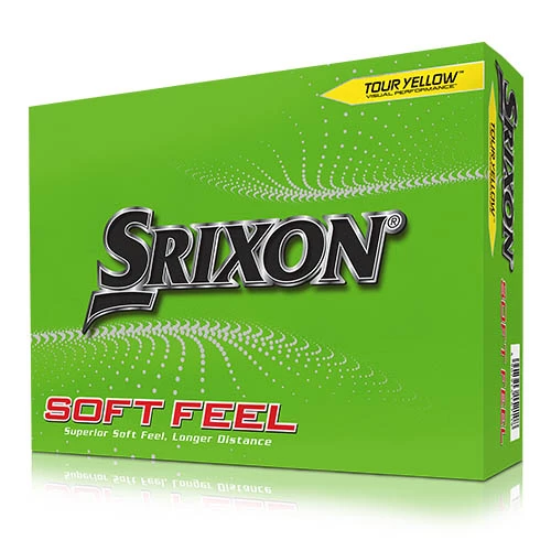 Srixon Soft Feel 2023 Golf Ball - Yellow 1 Srixon Soft Feel 2023 Golf Ball - Yellow