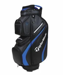 TaylorMade Deluxe Cart Bag Black Blue