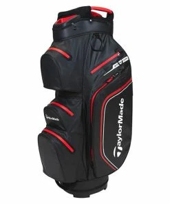 TaylorMade StormDry W/P Cart Bag Black Red