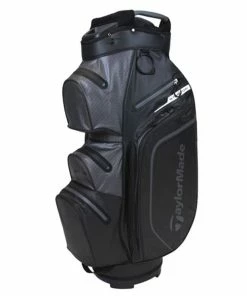 TaylorMade StormDry W/P Cart Bag Black - Charcoal