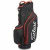 Titleist Cart 14 Bag - Black/Black/Red