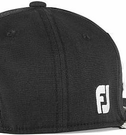 Titleist Tour Rope Flat Bill Snapback Adjustable Junior Golf Hats -Cheap Accessories Store TH20AJRFBL BLK bk