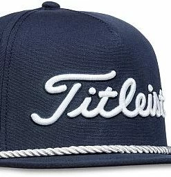 Titleist Tour Rope Flat Bill Snapback Adjustable Golf Hats -Cheap Accessories Store TH20ARFBL NVY