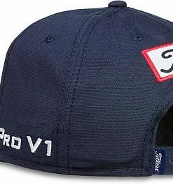 Titleist Tour Rope Flat Bill Snapback Adjustable Golf Hats -Cheap Accessories Store TH20ARFBL NVY bk