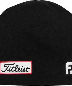 Titleist Merino Wool Golf Beanies -Cheap Accessories Store TH20WEAMWB BLK bk
