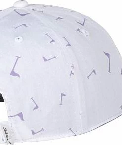 Titleist Women's Montauk Prints Adjustable Golf Hats 10 Titleist Women's Montauk Prints Adjustable Golf Hats -Cheap Accessories Store TH21AWMTP WHT bk