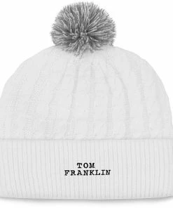 Titleist Cable Knit Pom Pom Golf Beanies