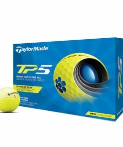 TaylorMade TP5 2021 Golf Ball - Yellow