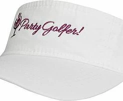 LazyPar Women's Party Golfer Adjustable Golf Visors - ON SALE