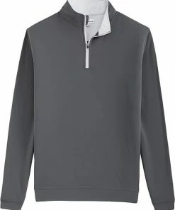 Peter Millar Perth Stretch Loop Jersey Junior Golf Pullovers -Cheap Accessories Store YE0EK40 IRON 3