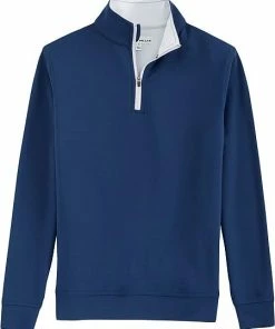 Peter Millar Perth Stretch Loop Jersey Junior Golf Pullovers -Cheap Accessories Store YE0EK40 NAV 3
